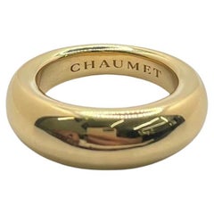 Chaumet 18K Yellow Gold Band Ring