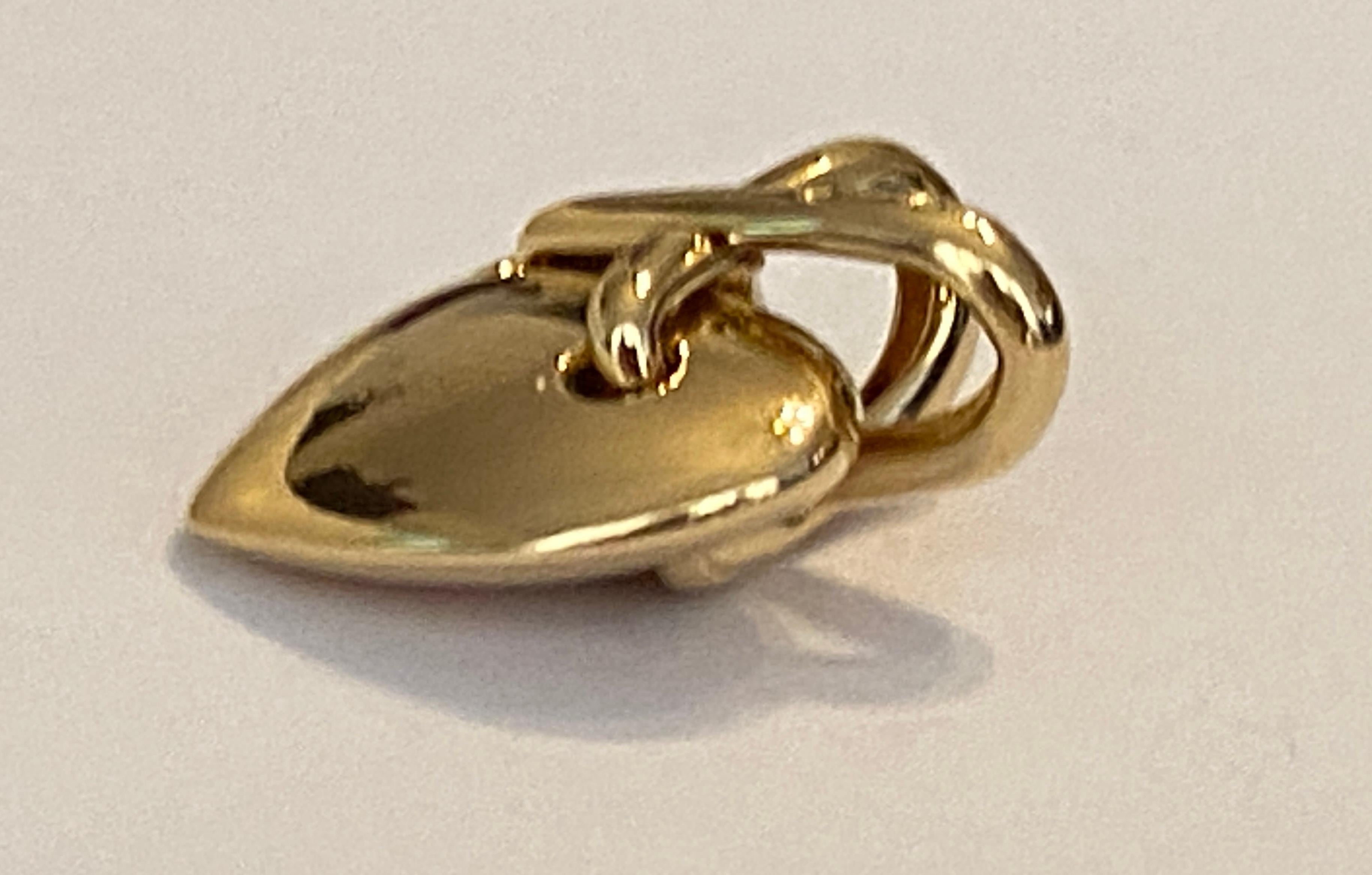 Chaumet 18K yellow gold 'Lien' pendant 6