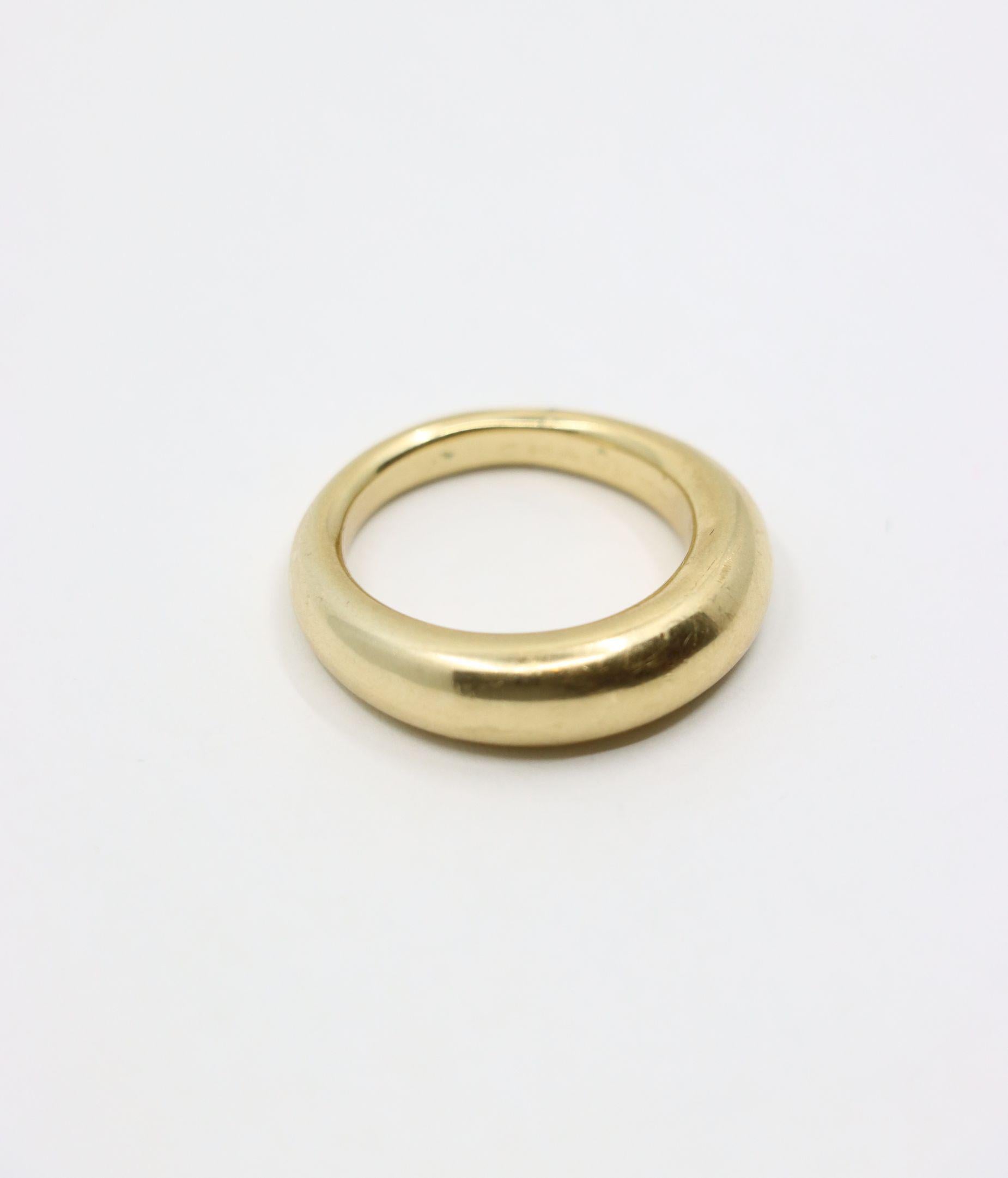 Chaumet 18 Karat Gelbgold Ring im Angebot 6