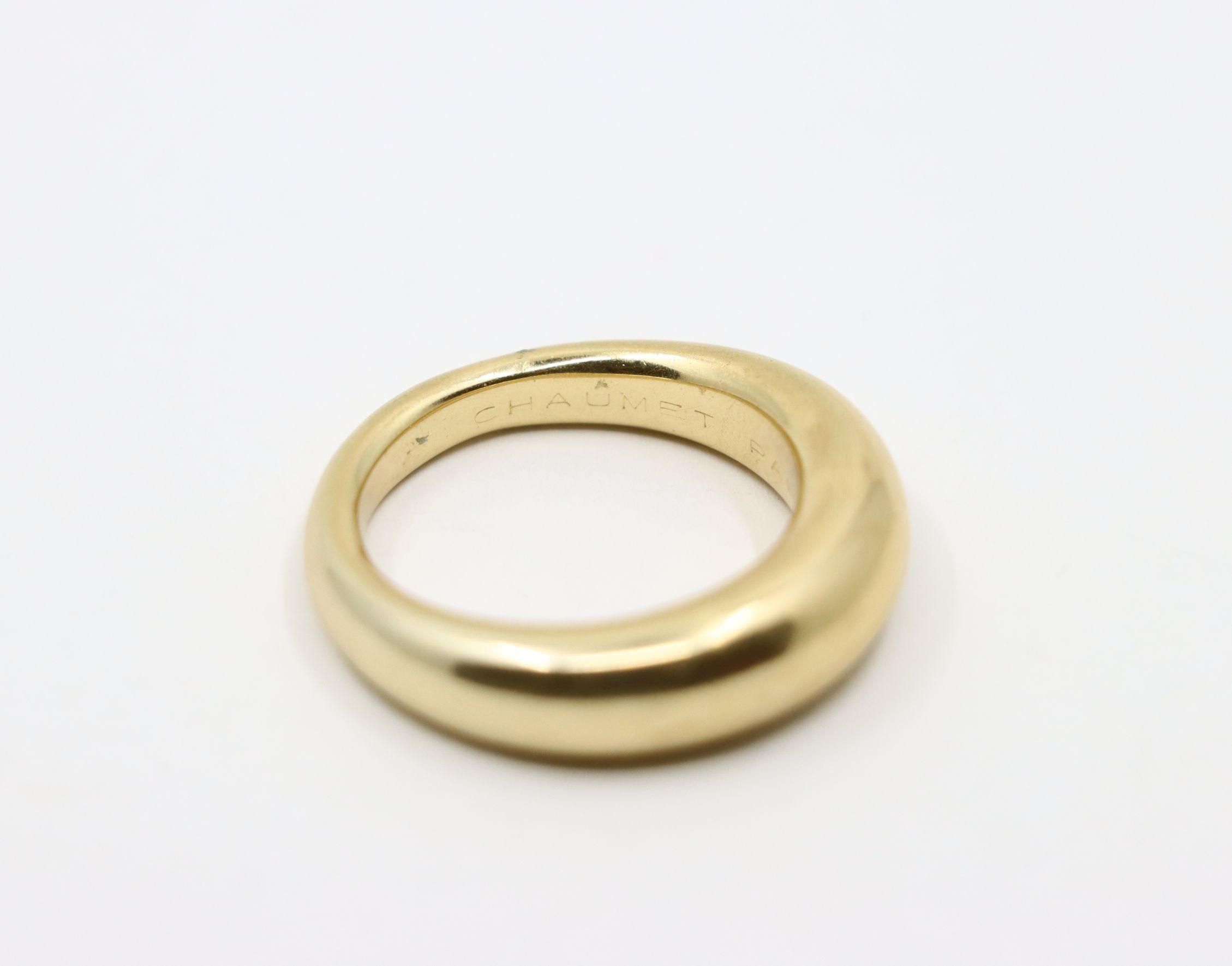 Chaumet 18 Karat Gelbgold Ring im Angebot 7