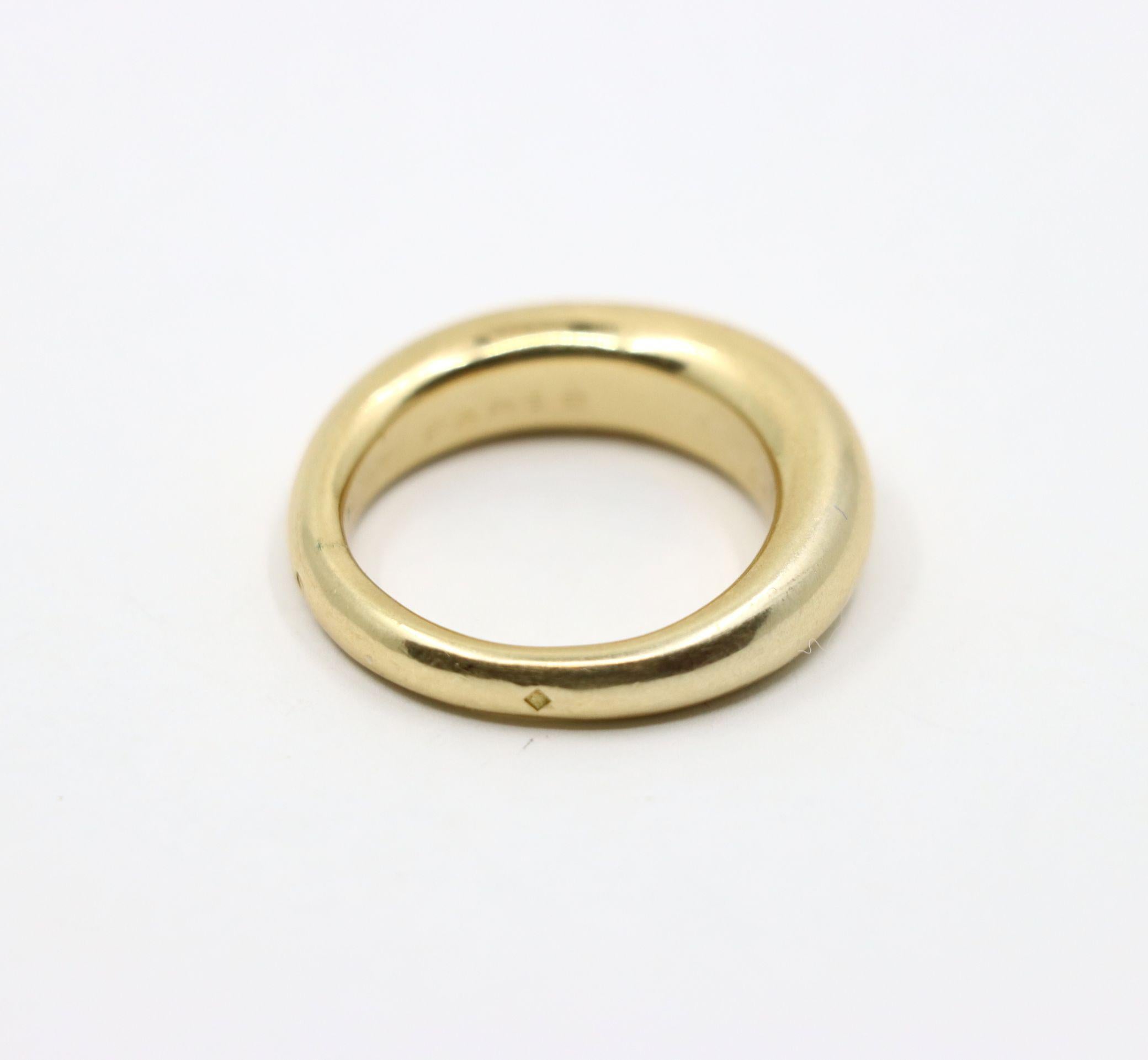 Chaumet 18 Karat Gelbgold Ring im Angebot 8