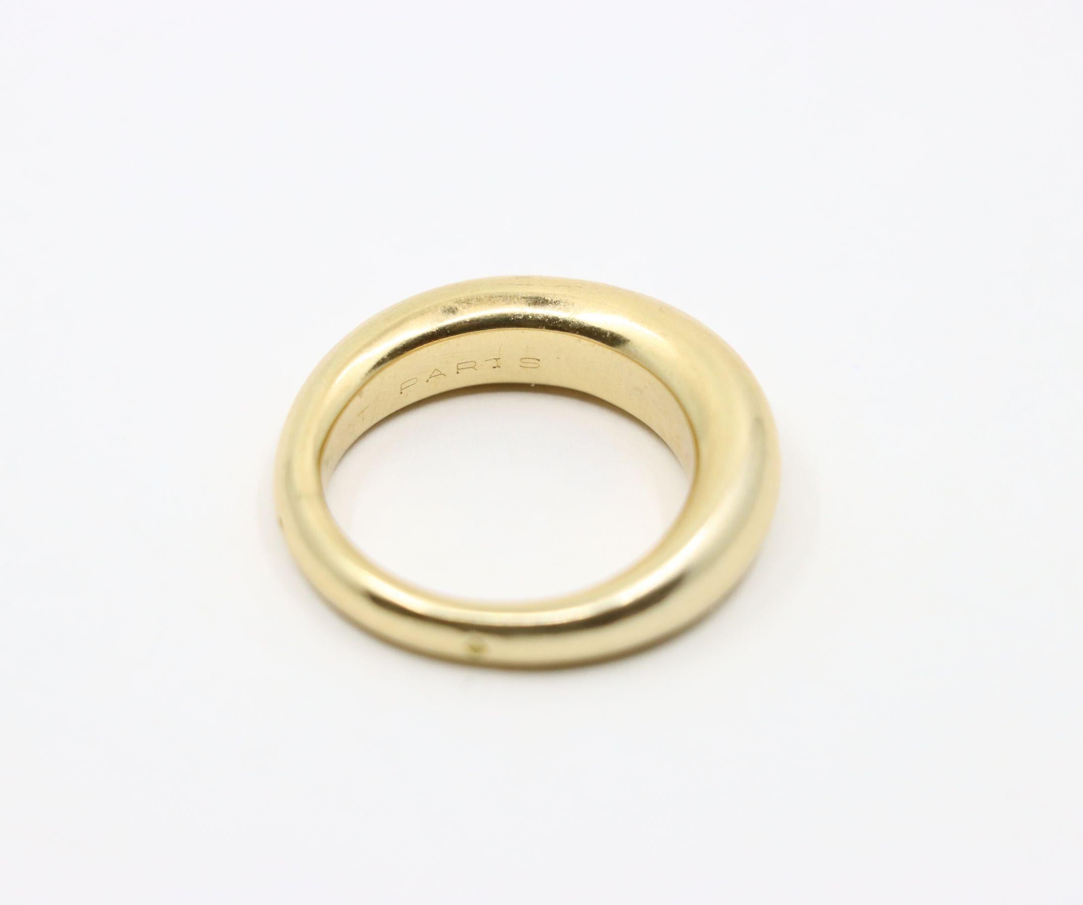 Chaumet 18 Karat Gelbgold Ring im Angebot 9