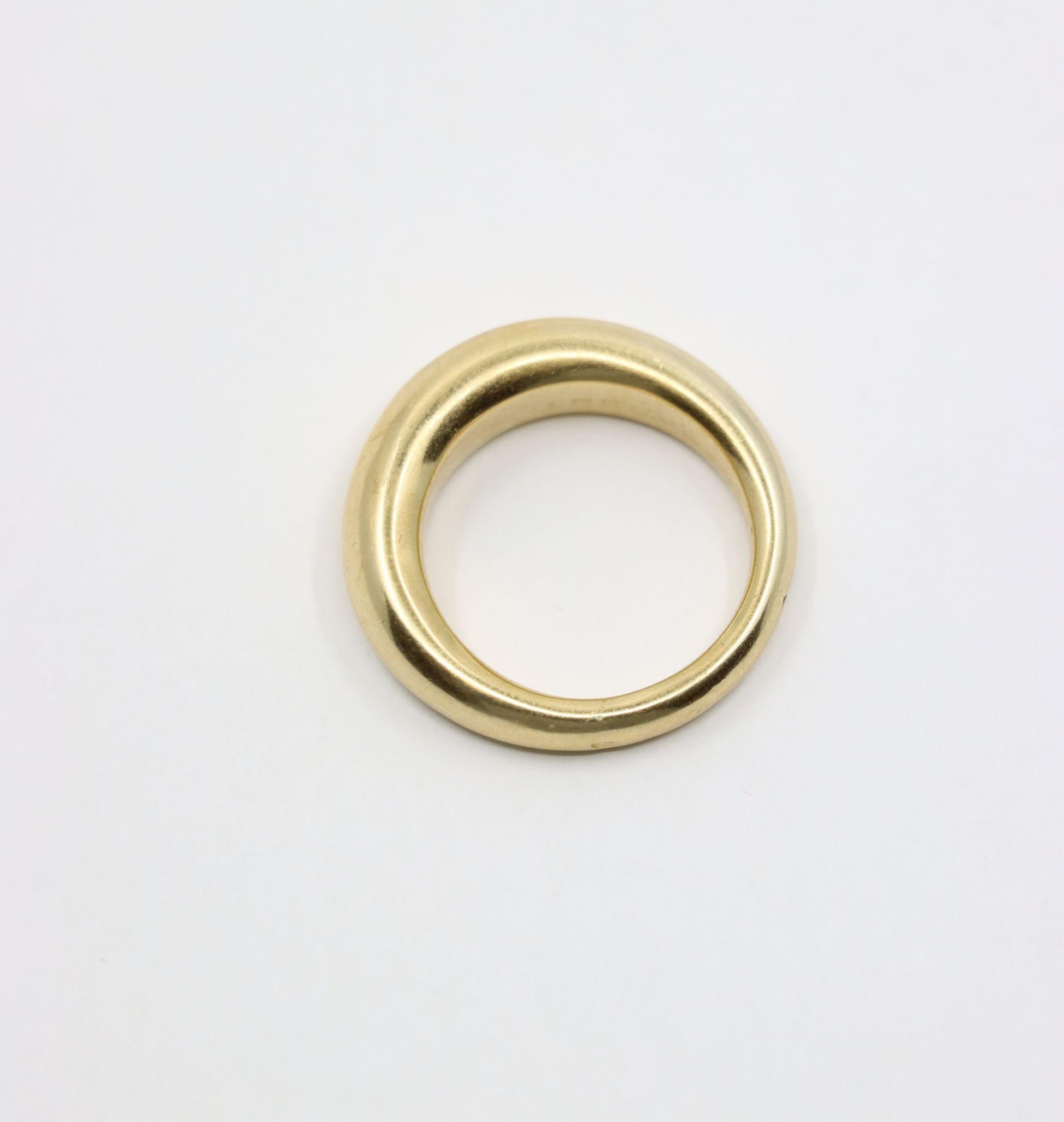 Chaumet 18 Karat Gelbgold Ring im Angebot 13