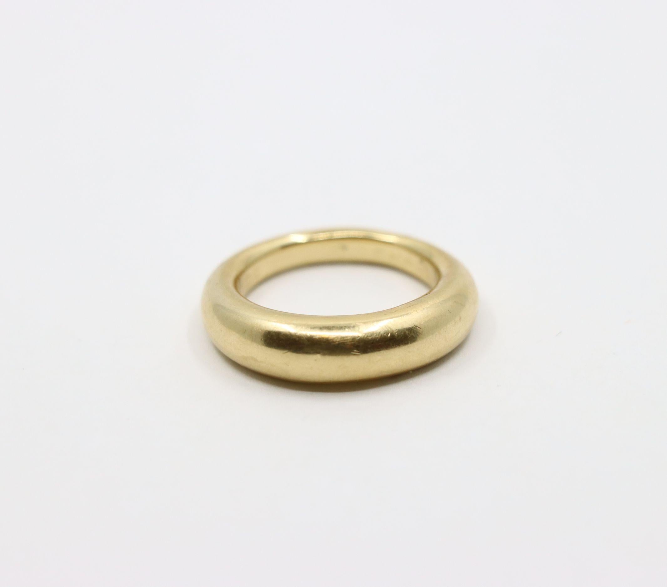 Chaumet 18 Karat Gelbgold Ring im Angebot 4
