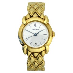 Chaumet, montre-bracelet pour femme en or jaune 18 carats