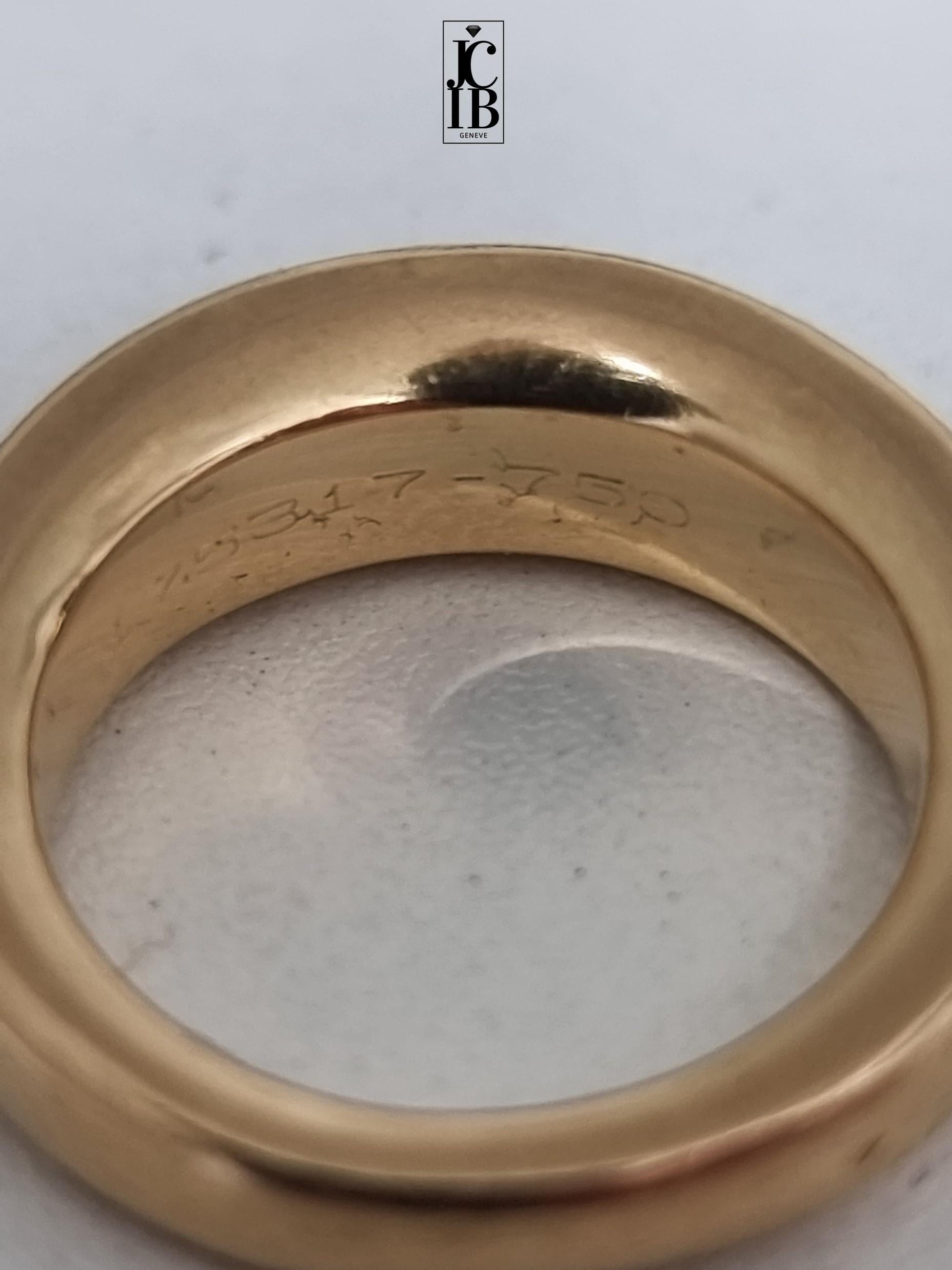 CHAUMET ANNEAU yellow gold 1995 ring im Angebot 2