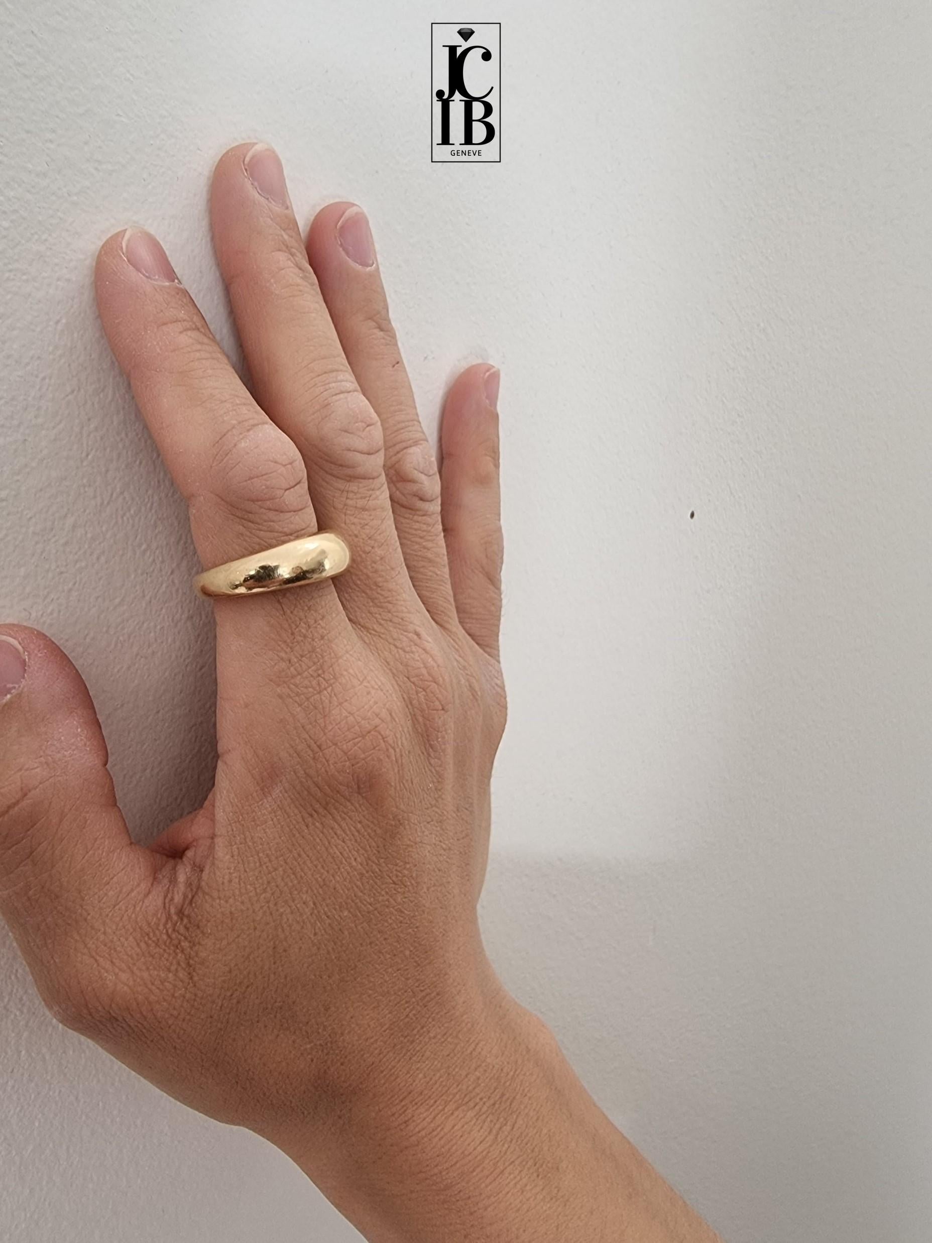 CHAUMET ANNEAU yellow gold 1995 ring im Angebot 3