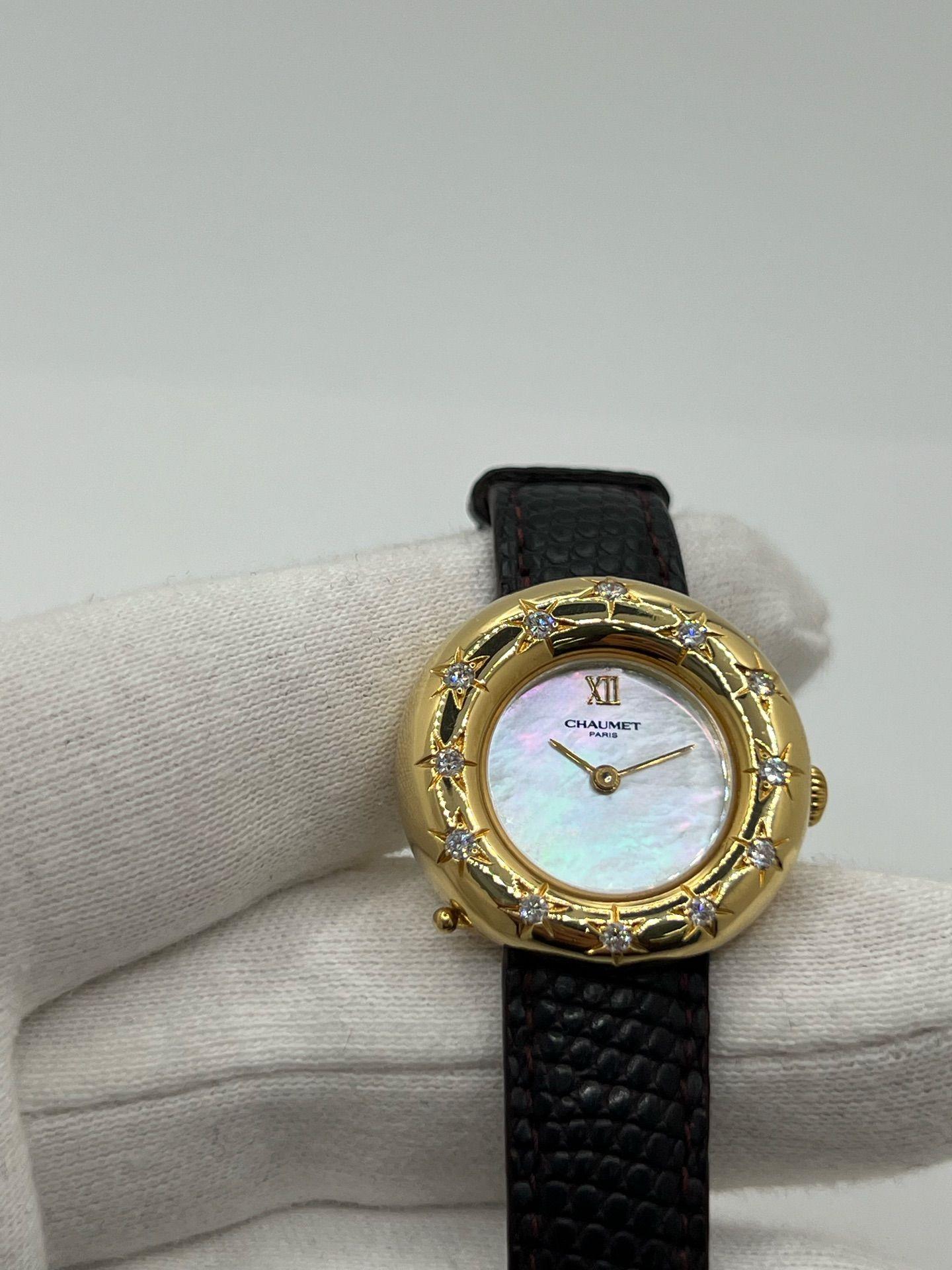 Chaumet Anneau or jaune et diamants Modèle Unique en vente 1