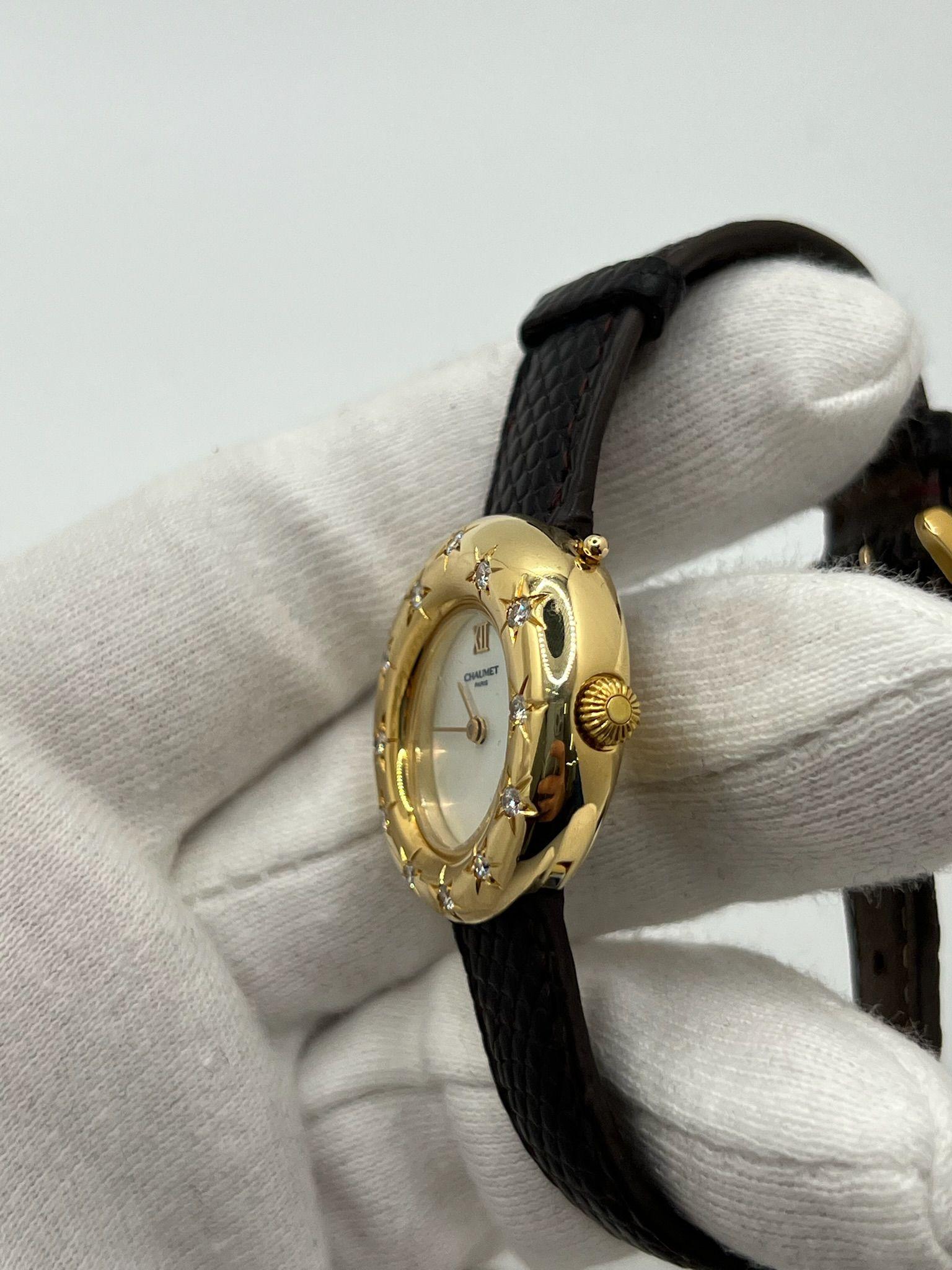 Chaumet Anneau or jaune et diamants Modèle Unique en vente 2