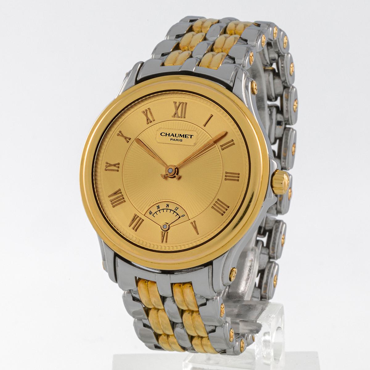 Chaumet Aquila steel and gold 35mm For Sale 1