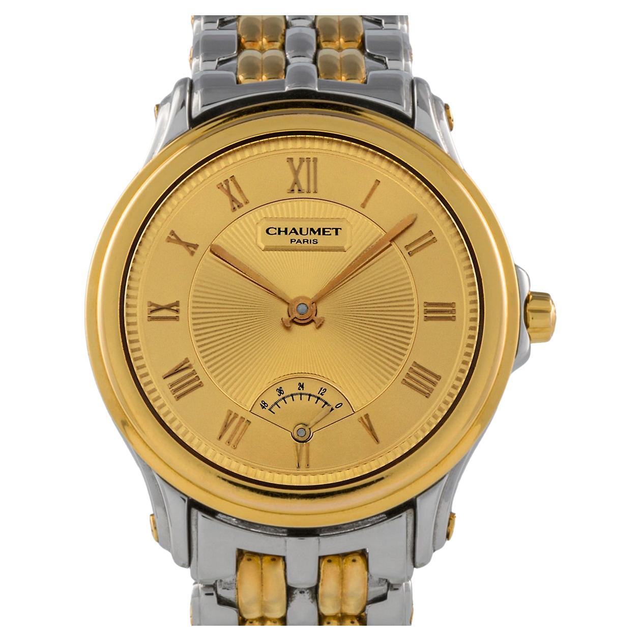 Chaumet Aquila steel and gold 35mm