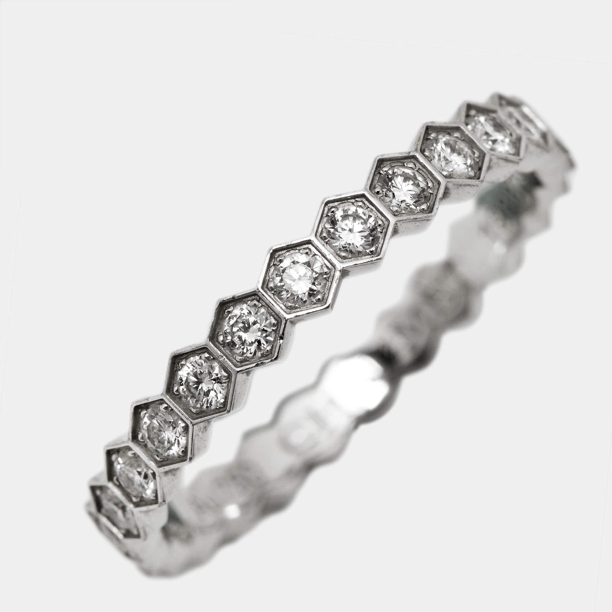 chaumet honeycomb ring