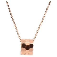 Chaumet pendentif abeille mon amour en or rose