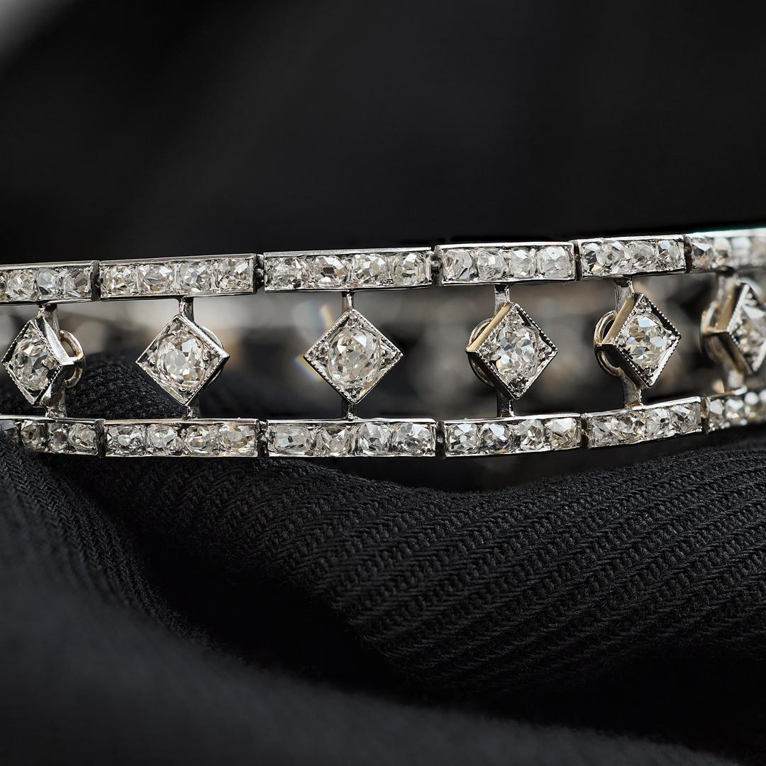 Pulsera de diamantes Chaumet Belle Epoque en Bueno Estado en London, GB