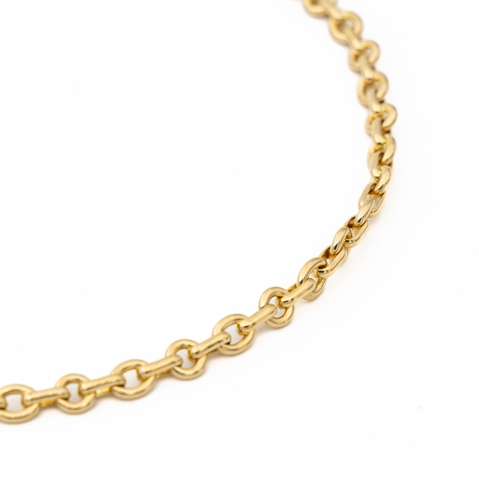 Chaumet Chain Necklace Yellow Gold For Sale 3