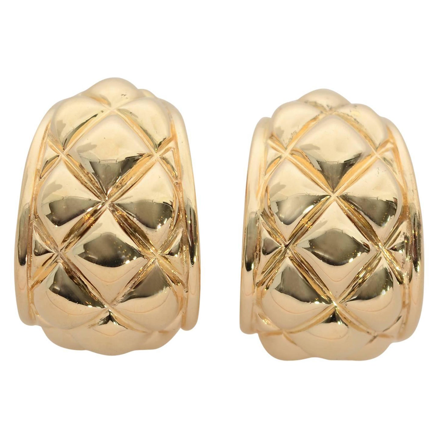 Chaumet Chunky Hoop Earrings