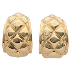Chaumet Chunky Hoop Earrings