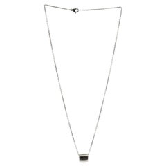 Chaumet Class One Pendant Necklace 18 Karat White Gold