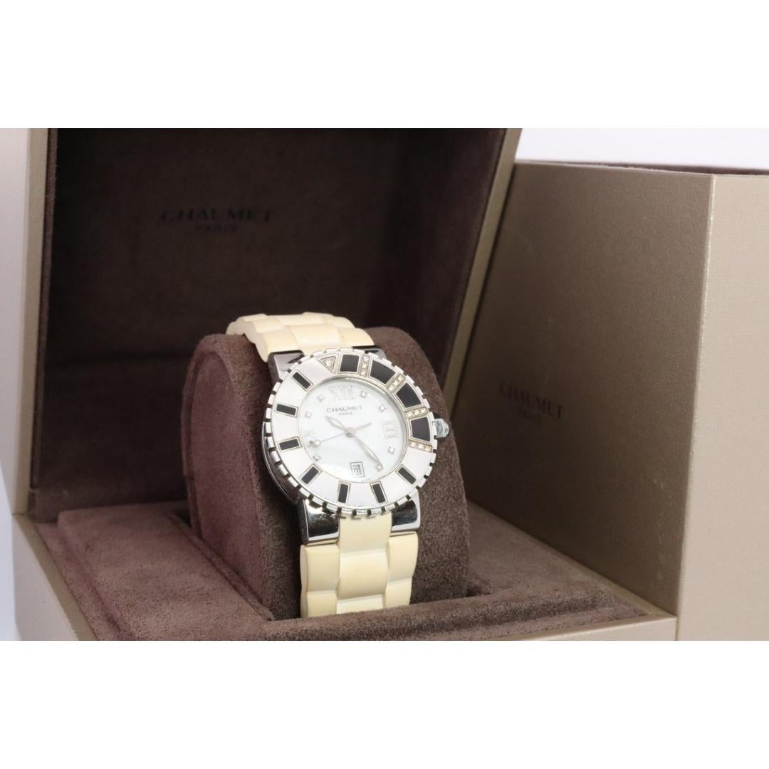 Chaumet Class One Watch. Chaumet 622B Diamond Ladies Wristwatch. Chaumet Paris 3