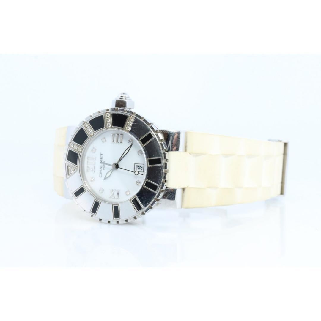 Chaumet Class One Watch. Chaumet 622B Diamond Ladies Wristwatch. Chaumet Paris 4