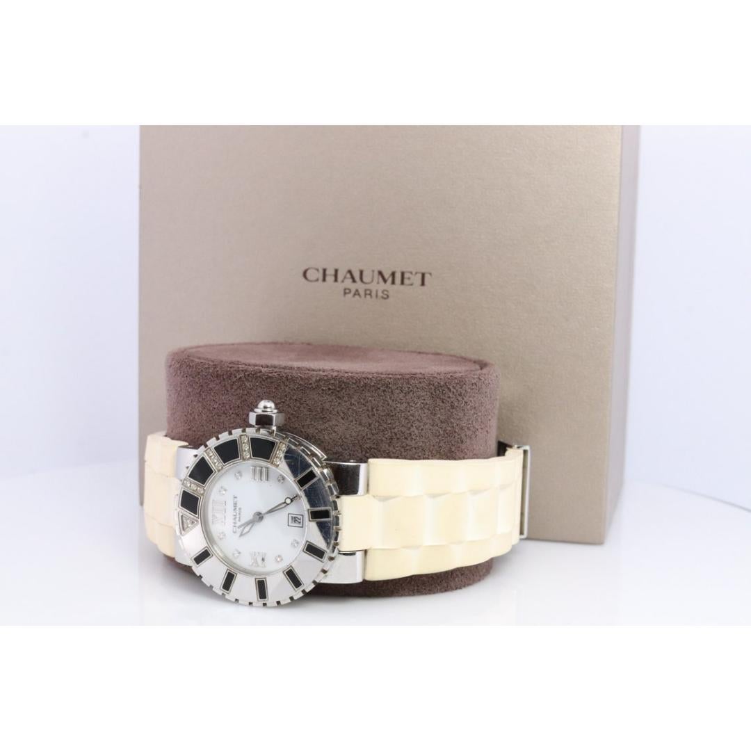 Chaumet Class One Watch. Chaumet 622B Diamond Ladies Wristwatch. Chaumet Paris 2