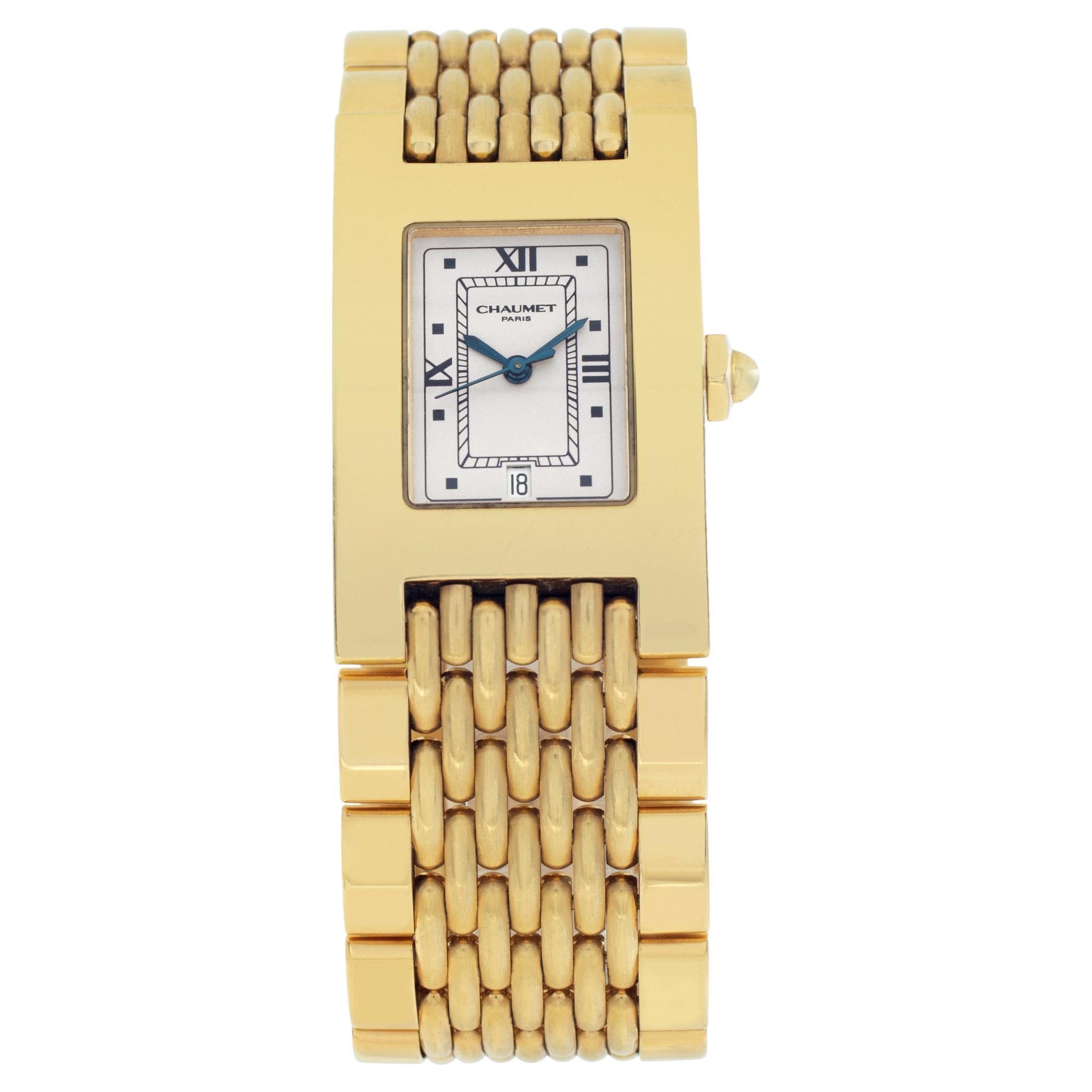 Chaumet Classic 18k Yellow Gold Wristwatch