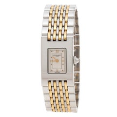 Chaumet Cream Stainless Steel Khesis 121 Women's Wristwatch 19 mm