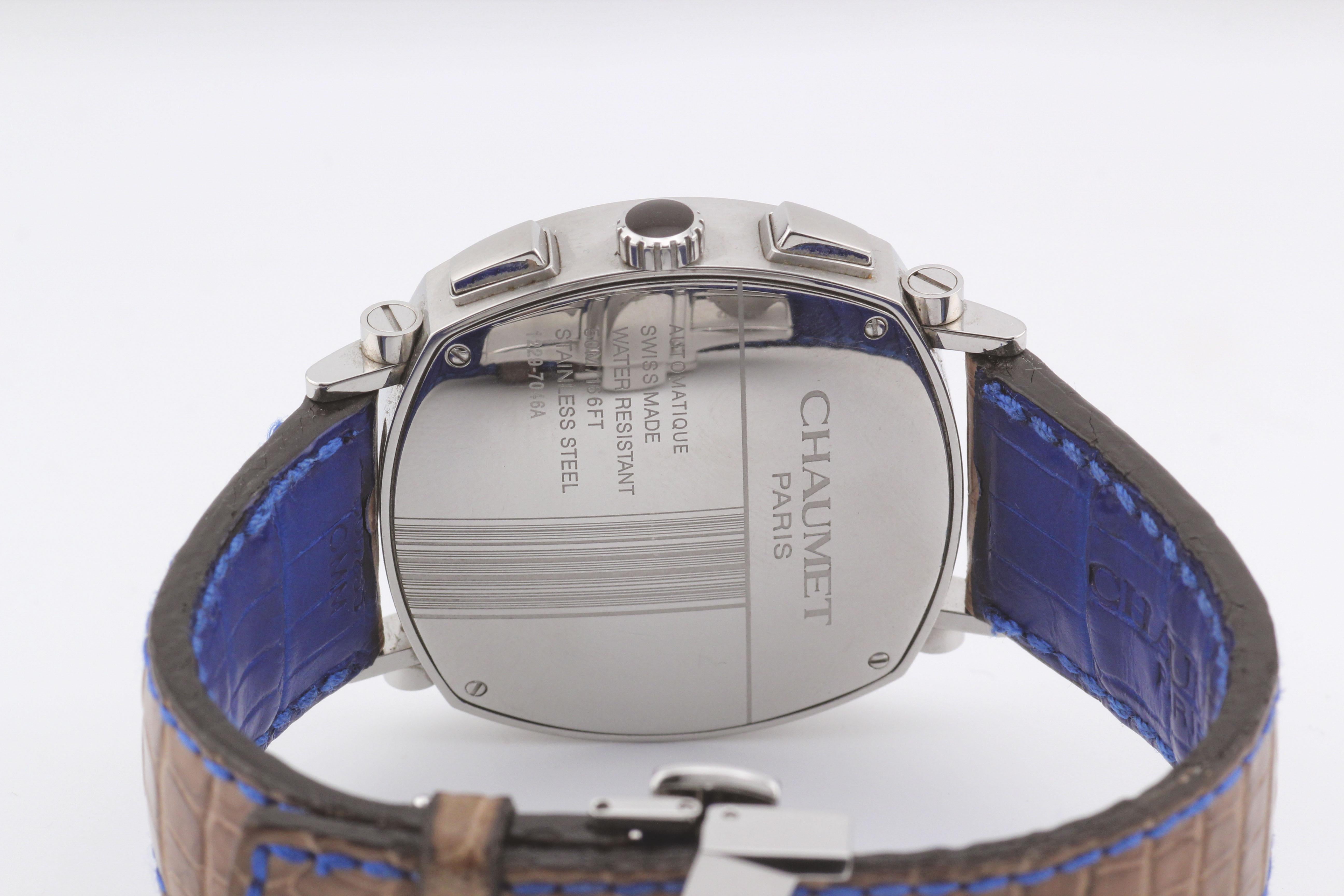 CHAUMET Dandy Automatik-Chronographuhr W11291-30F im Angebot 2