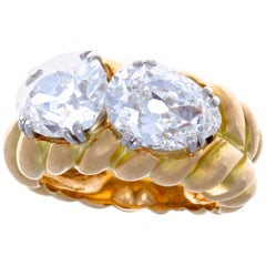 Chaumet Diamantring aus 18 Karat Gold mit Diamanten