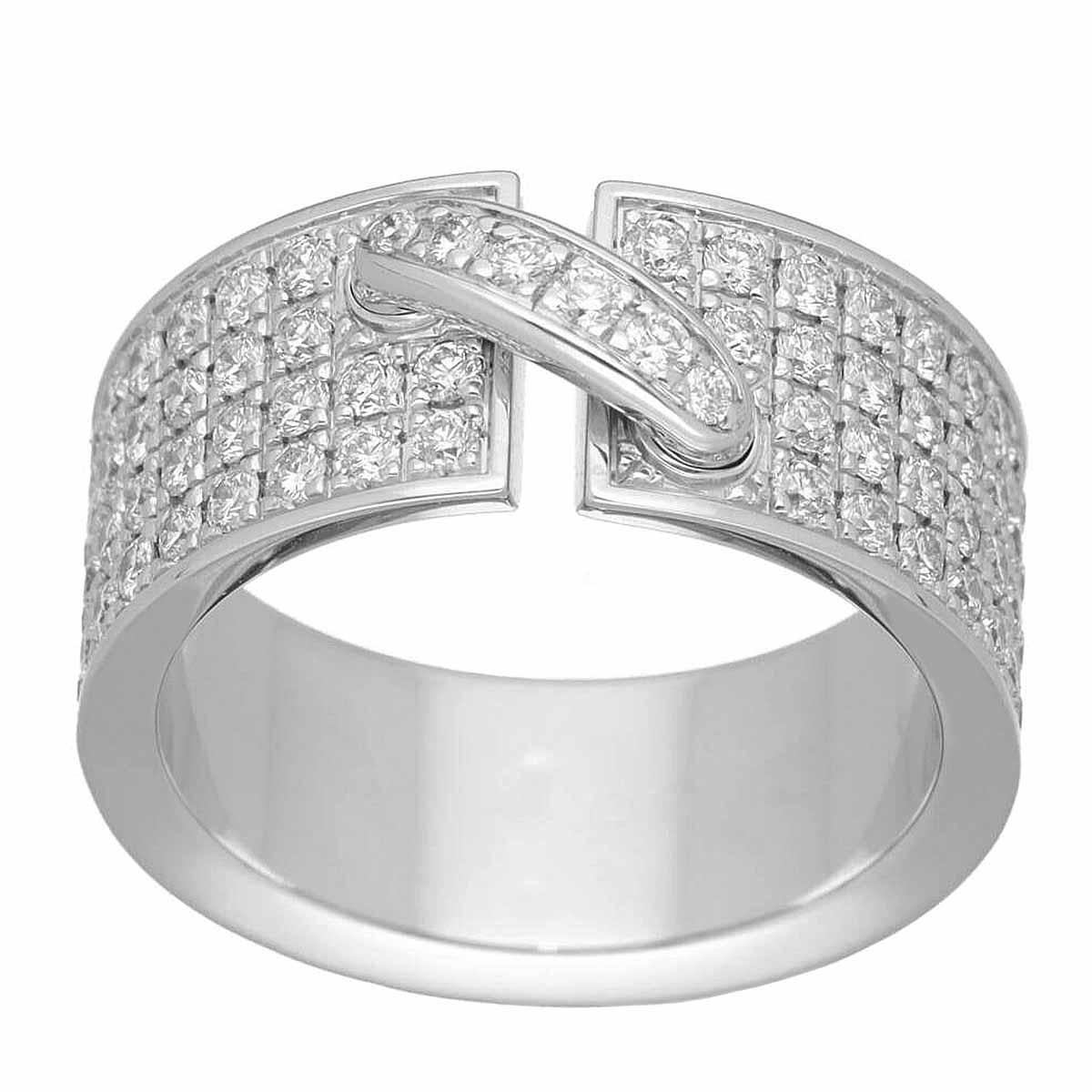 ■Item No: 21640804
■Brand: CHAUMET
■Name: Liens Ring
■Material: Diamond, 750 K18 WG white gold
■Weight: 9.8g (Approx)
■Ring size: EU: 50 / USA: 5.25 (Approx)
■Width: 8.00mm / 0.31in (Approx)
■Comes with: Chaumet box, case, Chaumet Repair Service