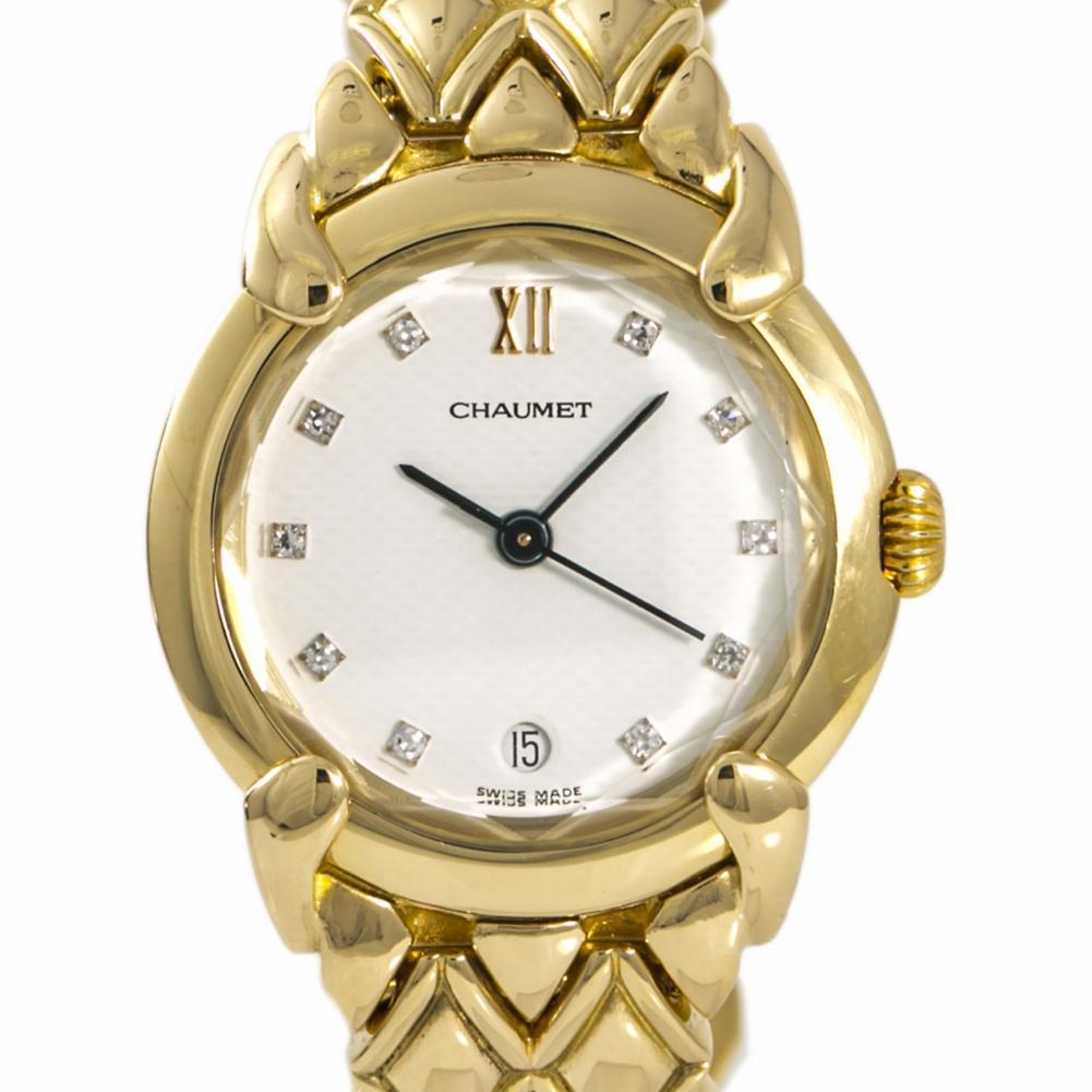 Women's Chaumet Elysees No-Ref#, White Dial, Certified and Warranty