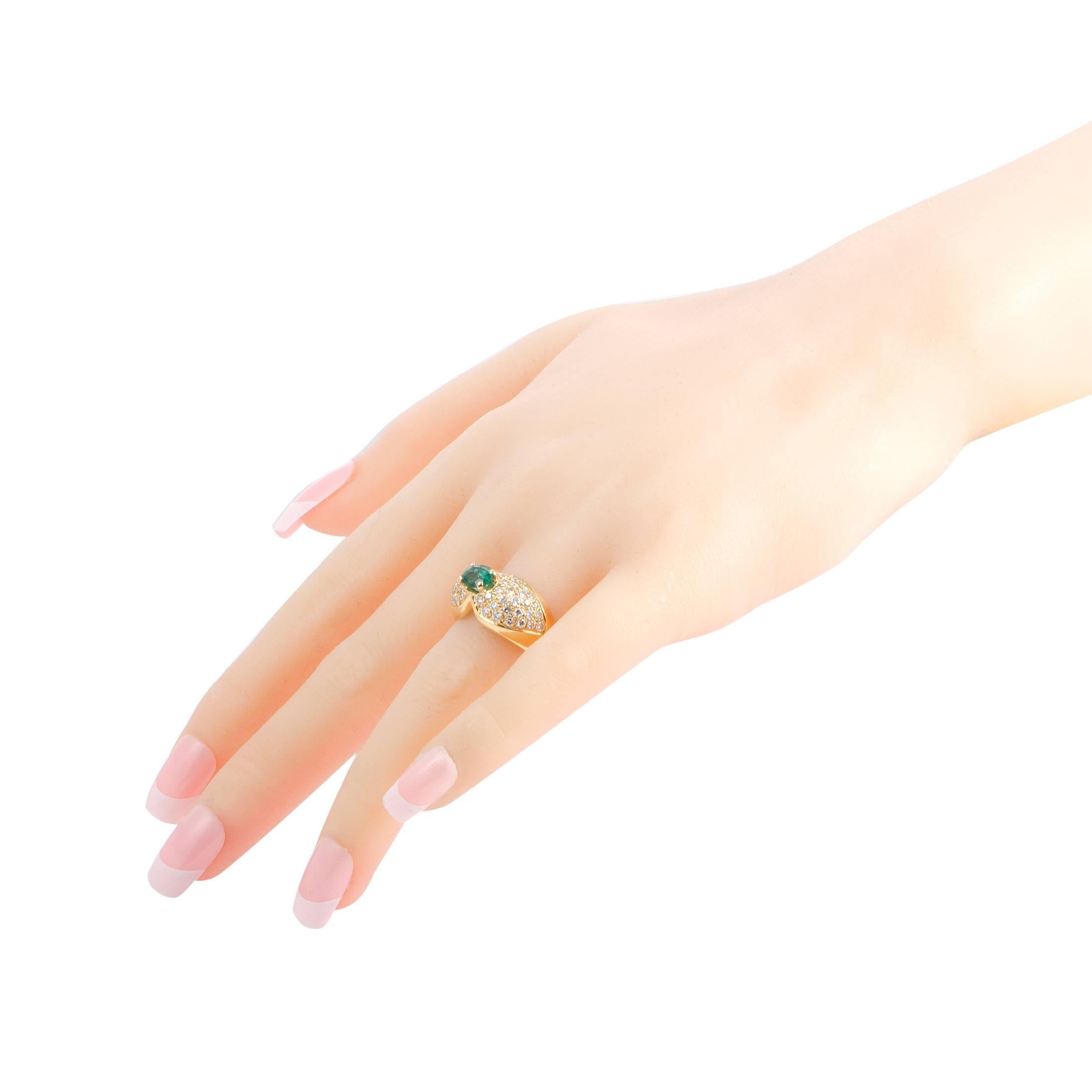 chaumet emerald ring