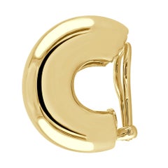 Chaumet Gold Hoop Earrings Set in 18K