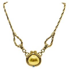 Chaumet Collana in oro con diamante Gioielli d'epoca