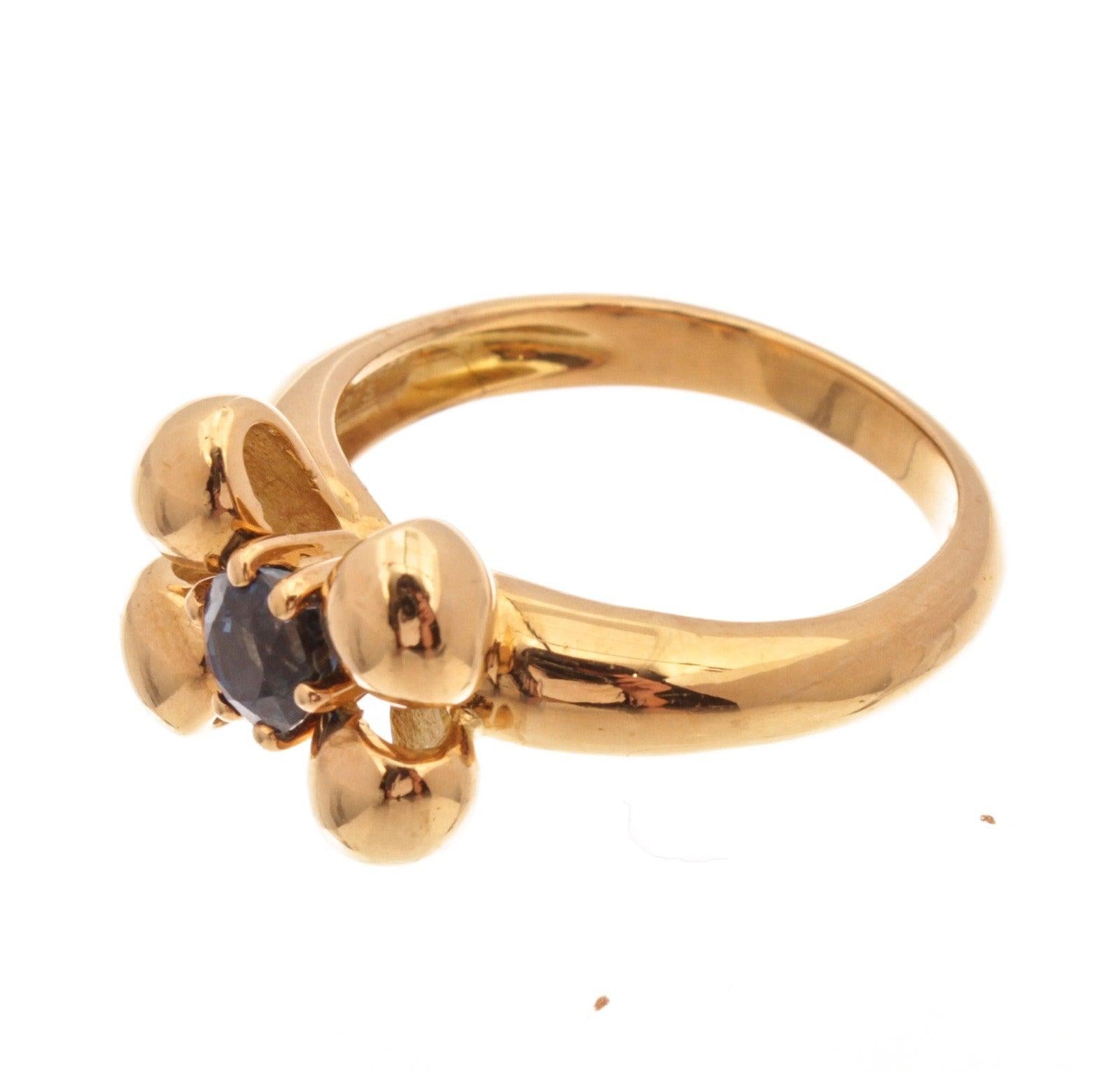 Chaumet Gold Sapphire Ring 1