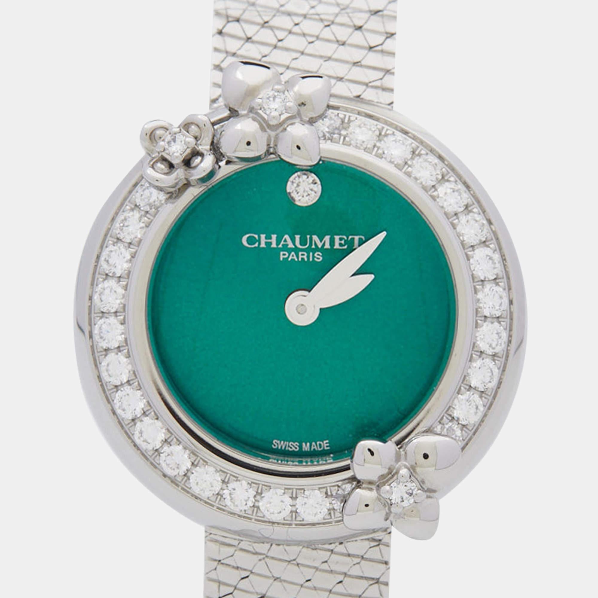 chaumet watch green