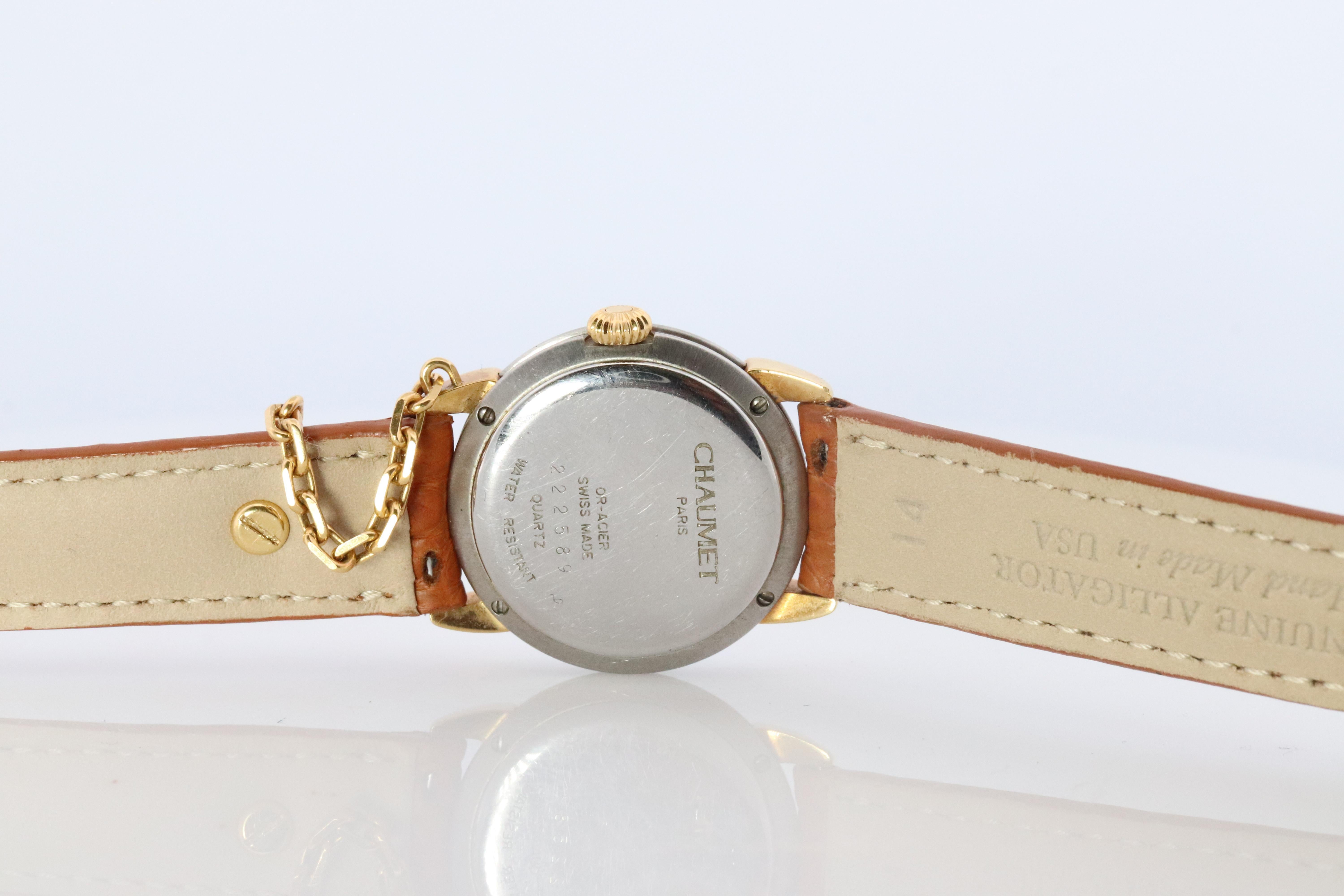 Montre Chaumet Griffith. Montre pour dames Chaumet Griffith Elysee Diamond. en vente 3