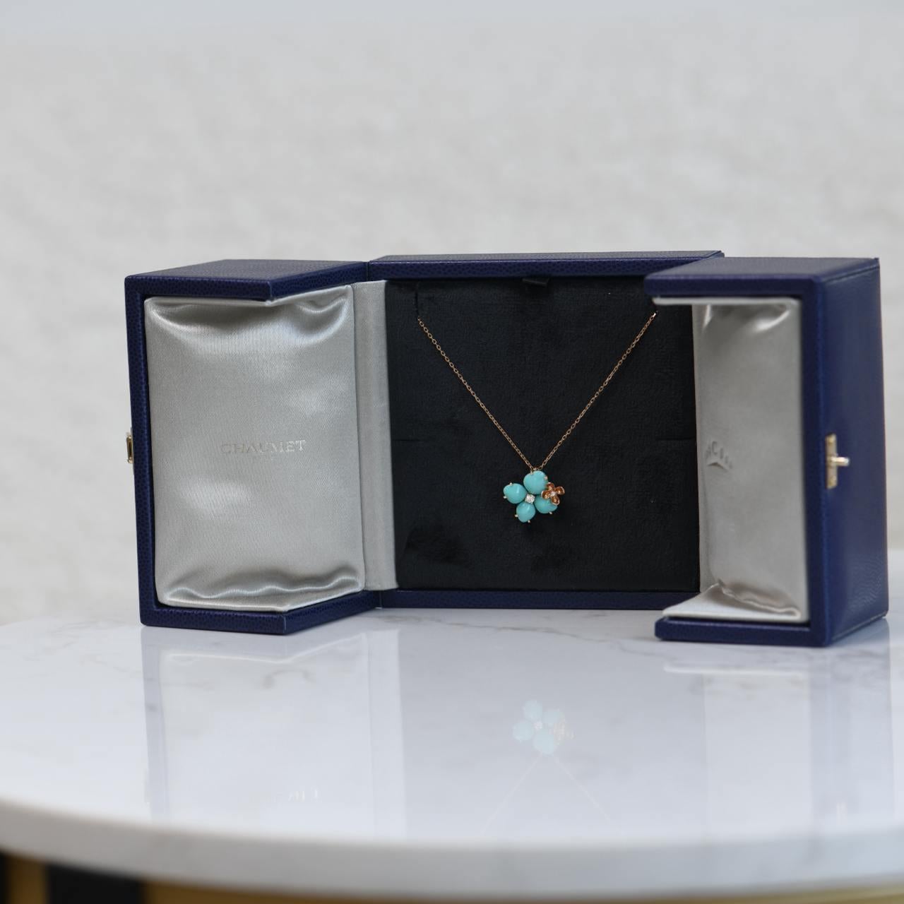 chaumet flower necklace