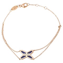 Chaumet Bracciale Jeux de Liens Lapis Lazuli Diamante Oro Rosa 18K
