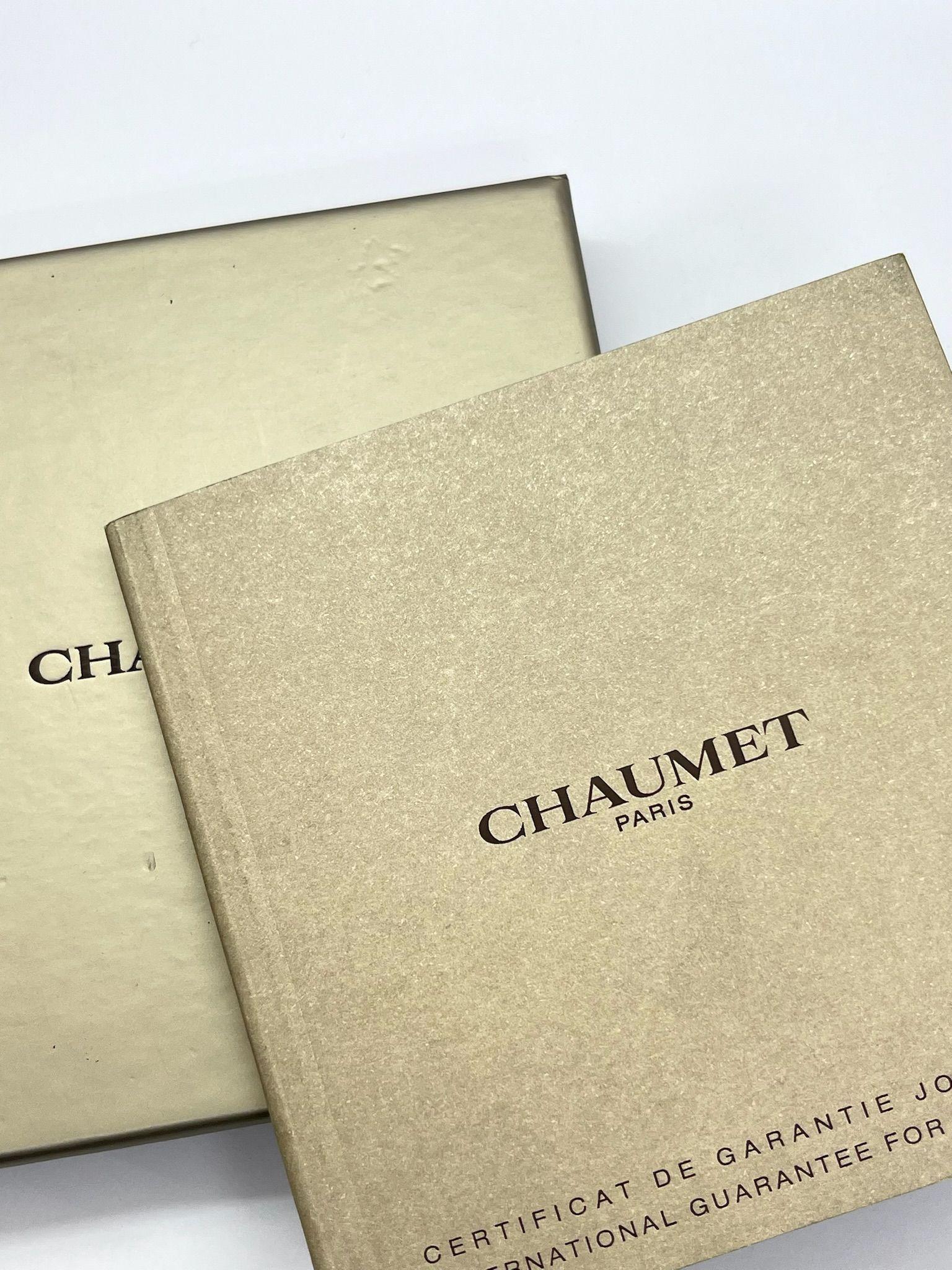Donna Anello Chaumet Jeux de Liens in oro rosa e diamanti in vendita