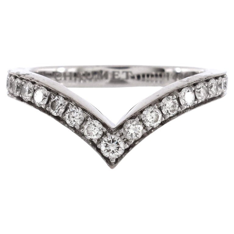 Chaumet Josephine Aigrette Ring 18k White Gold and Pave Diamonds For Sale  at 1stDibs | chaumet josephine ring, chaumet ring, chaumet josephine ring  price
