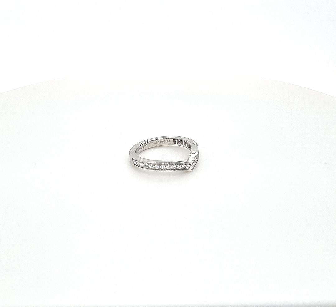 Chaumet Joséphine Aigrette Wedding Band In Excellent Condition In SYDNEY, NSW