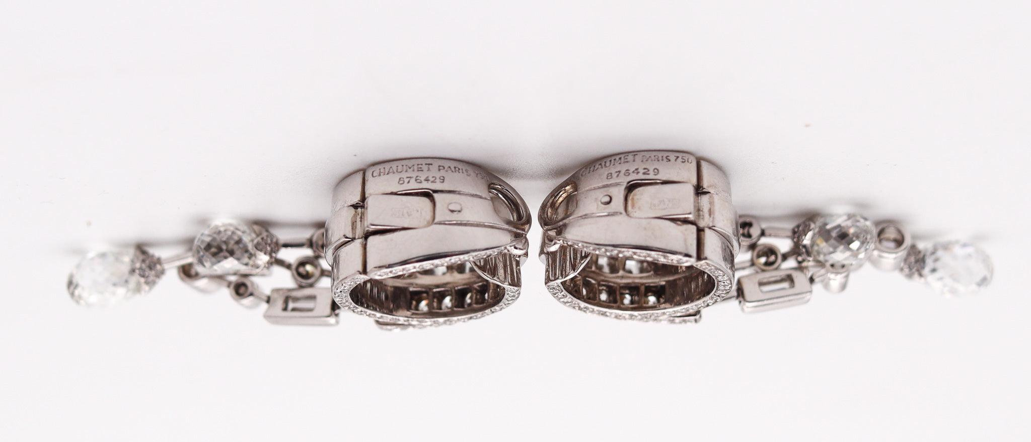 Women's CHAUMET Joséphine Imperiale Earrings In 18Kt With 9.59 Ctw In Diamonds For Sale