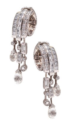 CHAUMET Pendientes Joséphine Imperiale de 18 quilates con 9,59 quilates de diamantes