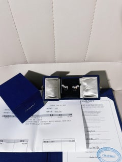 Chaumet Joséphine Ronde d’Aigrettes White-Gold Diamond Earrings