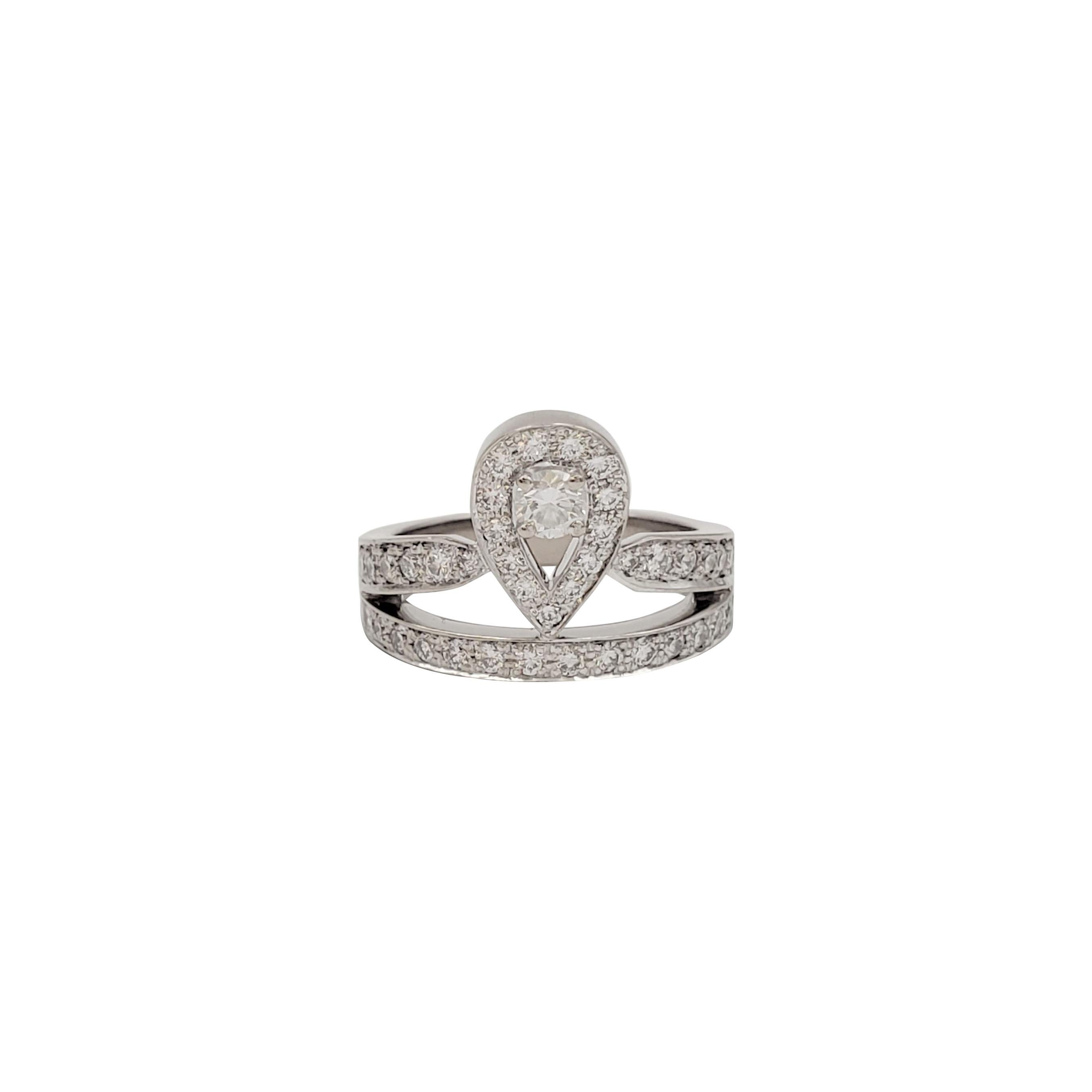 Chaumet 'Josephine' White Gold and Diamond Tiara Ring