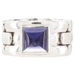 Chaumet Khesis Ring aus 18 Karat Weißgold mit Amethyst