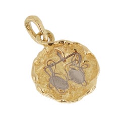 Chaumet Collar Colgante Zodiaco Libra Oro Amarillo 18k