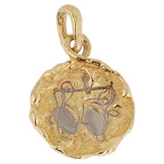 Chaumet Collar Colgante Zodiaco Libra Oro Amarillo 18k