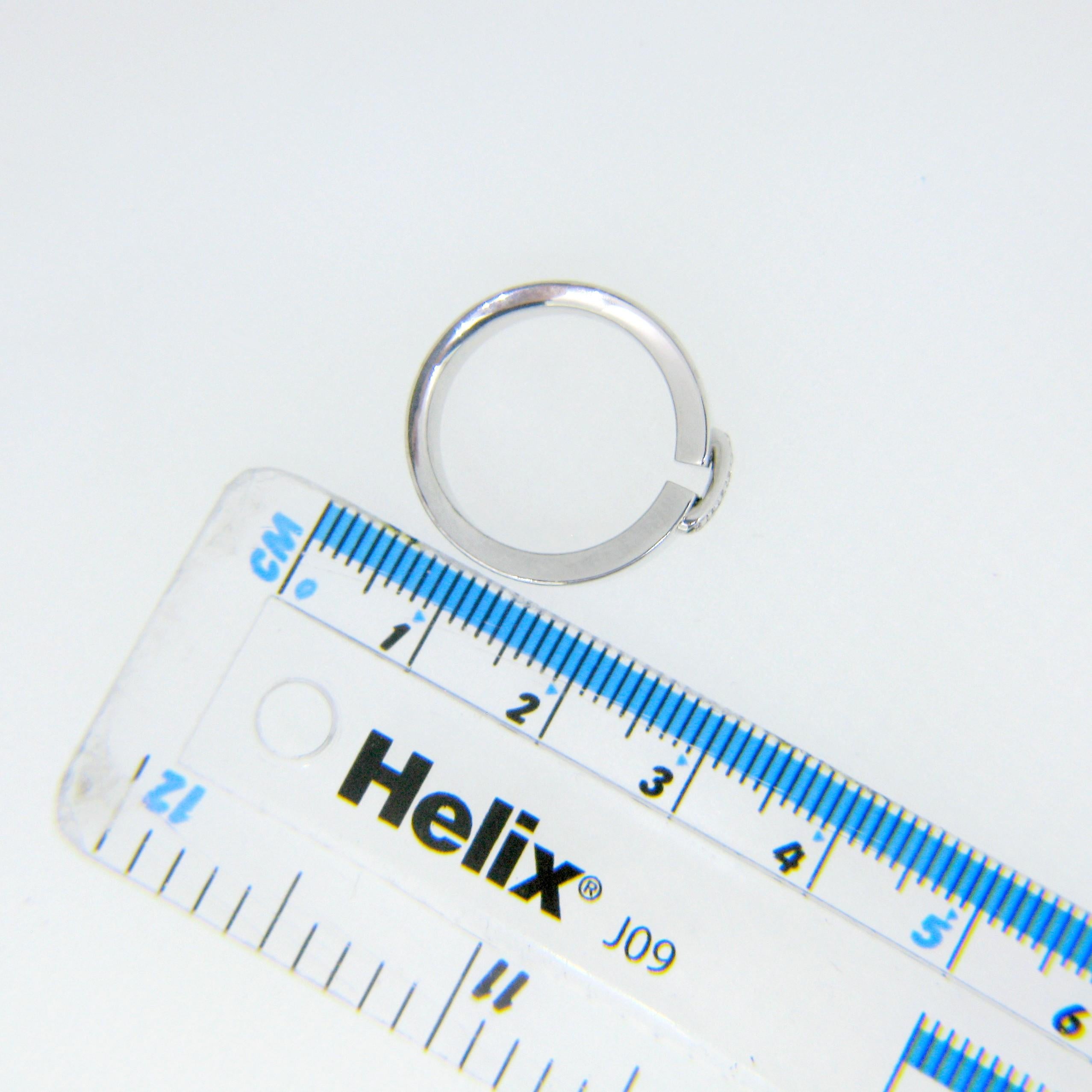 Chaumet Lien Link Diamonds White Gold Band Ring 3